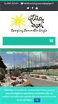 Mobile Screenshot of campingcammellogrigio.it